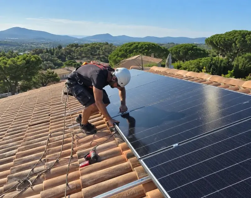 Installateur panneaux solaires Puginier — pose photovoltaïque sur toiture